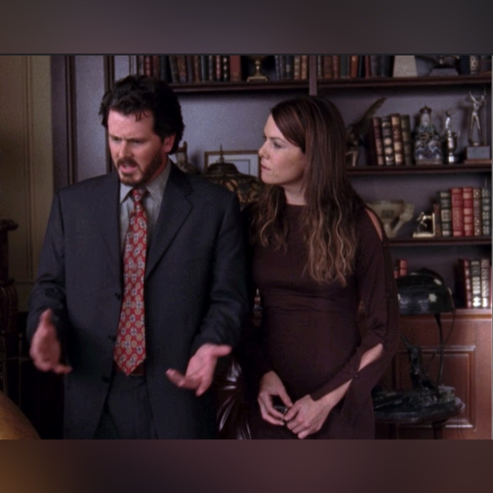 ASO Gilmore Girls Lorelai’s black dress in brown - Picture 4 of 10
